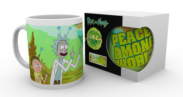 Tasse Rick And Morty - Peace
