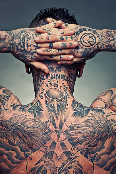 Samolepka Tattoo artist back