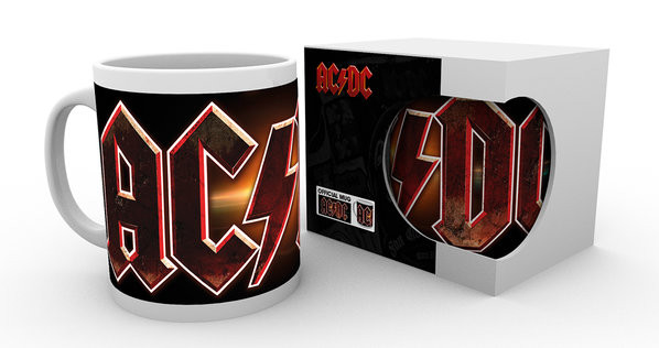 Taza de cafe AC/DC - Logo | Ideas para regalos originales | Posters.es