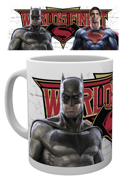 Taza Batman v Superman: Dawn of Justice - Worlds Finest | Ideas para  regalos originales