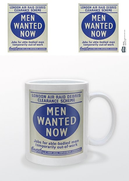 Taza IWM - Men Wanted Now