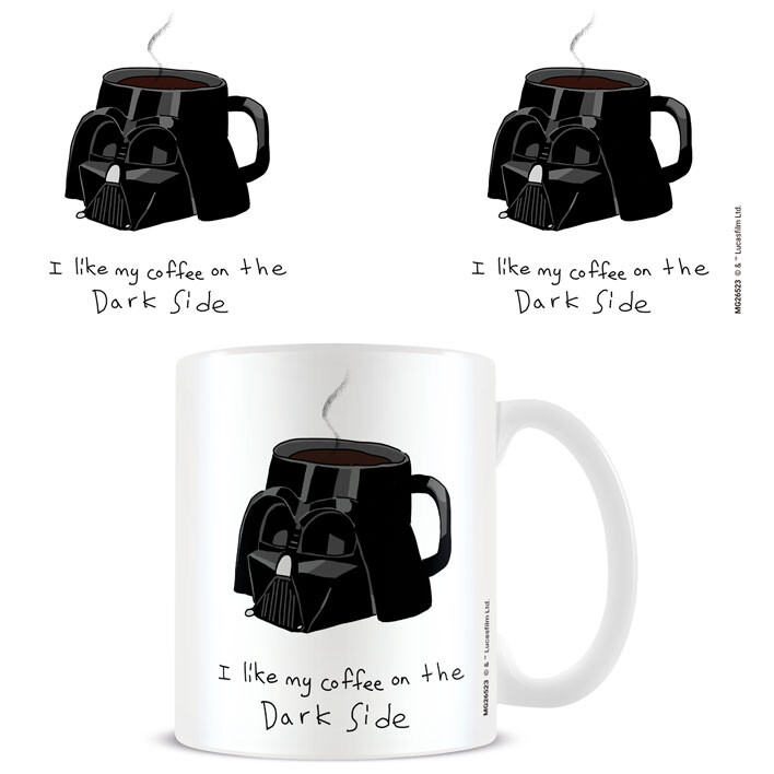 Taza Star Wars The Dark Side Of Coffee Un Bonito Regalo - $ 219