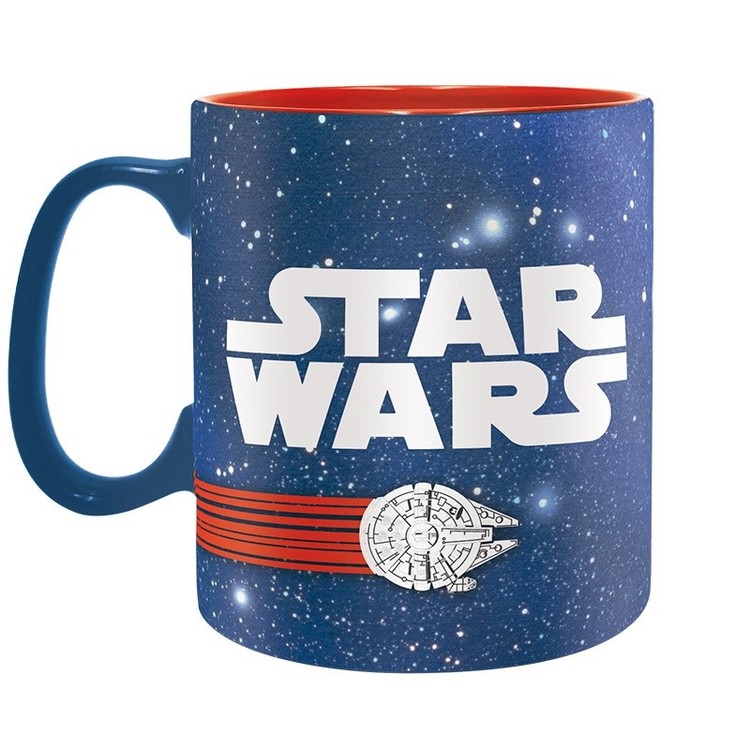 Espresso Shot First Star Wars 11oz Black Ceramic Coffee Mug Han Shot First