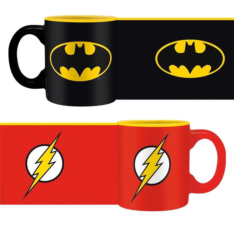 The Flash & Batman Tazza DC Comics