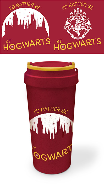 Borraccia Harry Potter - I'd Rather Be At Hogwarts