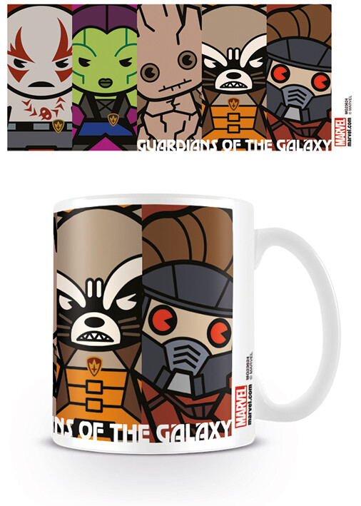 Tazza Marvel Kawaii - Guardians Of The Galaxy