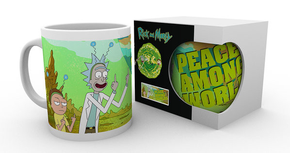 Tazza Magica Termosensibile Rick and Morty It's Time to get