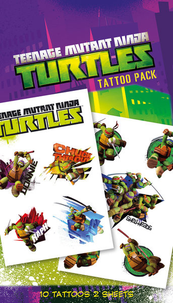 Tetování TEENAGE MUTANT NINJA TURTLES - shellheads