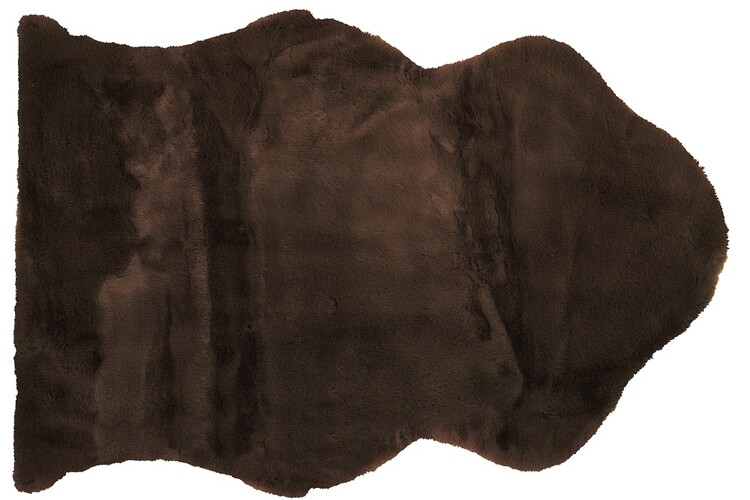 Koberec Sheep - Dark Brown Textil