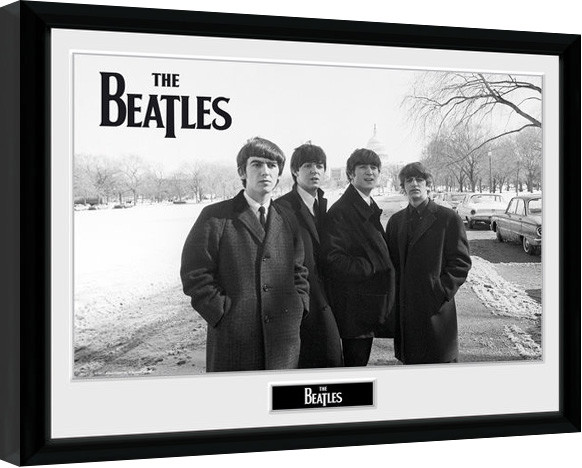 Πλαισιωμένη αφίσα The Beatles - Capitol Hill