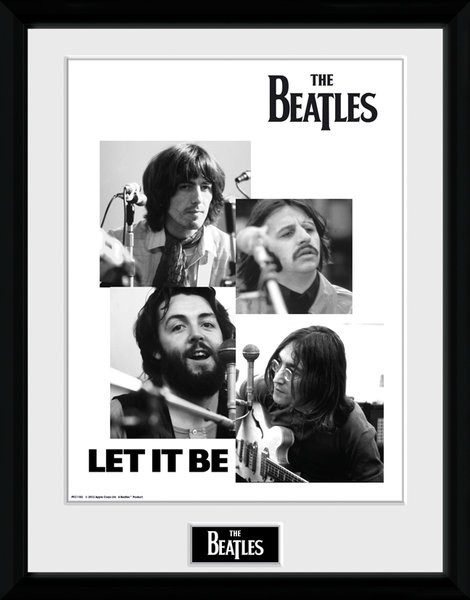 Πλαισιωμένη αφίσα The Beatles - Let It Be