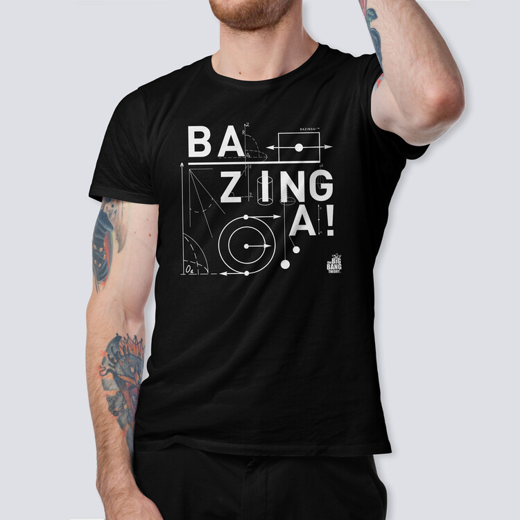 T-shirt The Big Bang Theory - Bazinga!