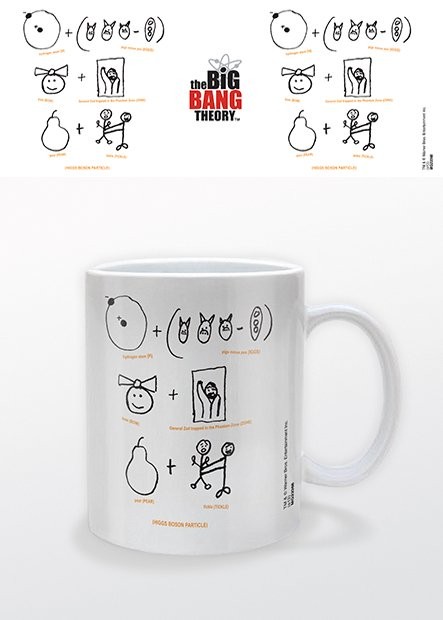 Tasse The Big Bang Theory Higgs Boson Particle Originelle Geschenkideen