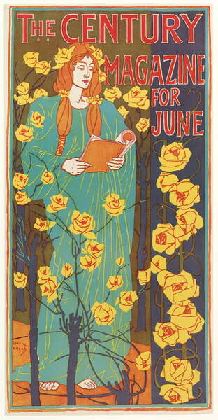 Tričko The Century Magazine for June, pub. 1896