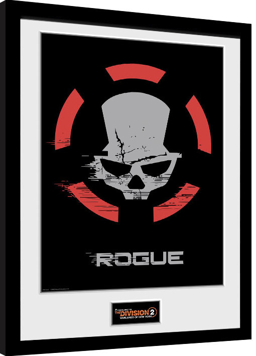 Zarámovaný plakát The Division 2 - Rogue