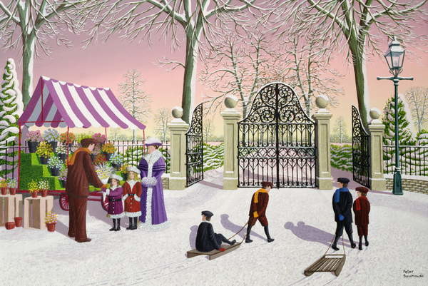 Adesivo murale The Flower Man