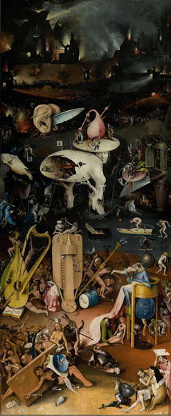 Tričko The Garden of Earthly Delights, 1490-1500