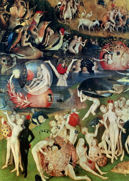 Samolepka The Garden of Earthly Delights, 1490-1500