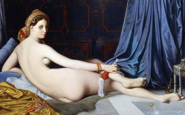 Samolepka The Grande Odalisque