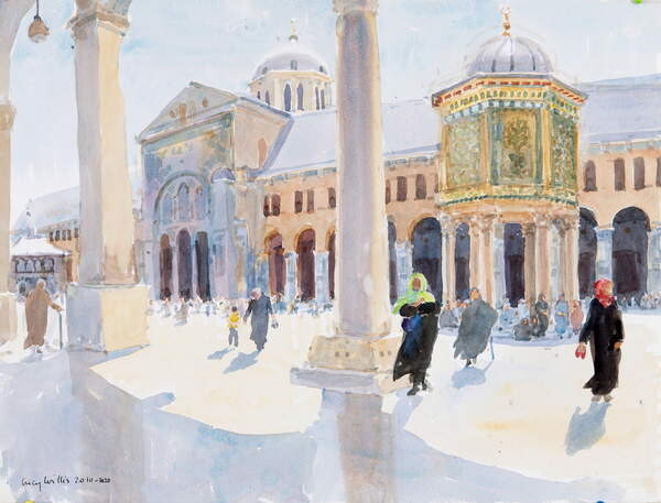 Tričko The Great Umayyad Mosque, Damascus, Syria, 2019