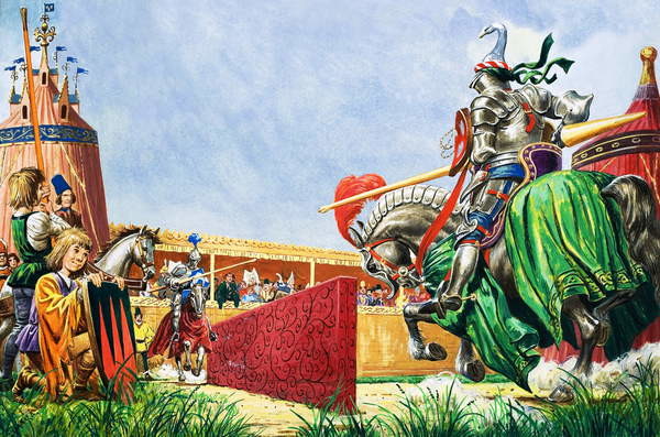 Adesivo murale The Tournament