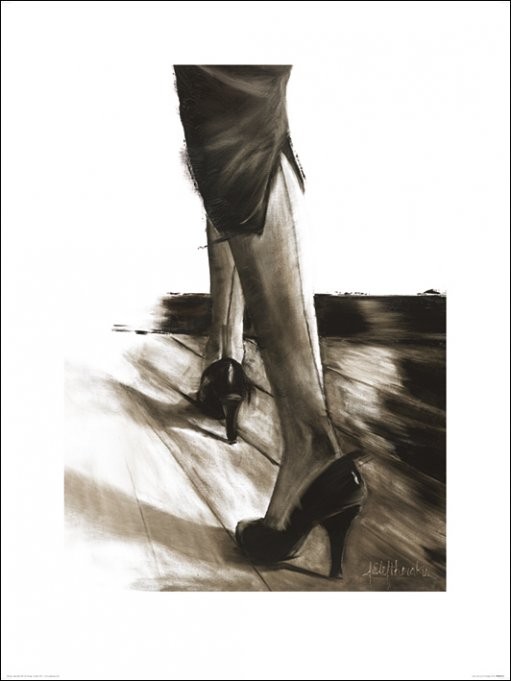 Janel Eleftherakis - Little Black Dress IV Reprodukcija umjetnosti