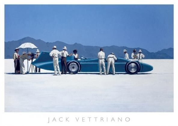 Bluebird at Bonneville, 1995 Reprodukcija