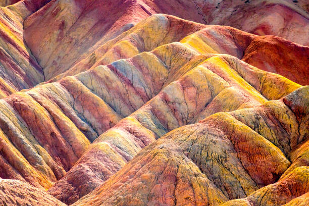 Tableau sur toile Danxia Landform Geological park