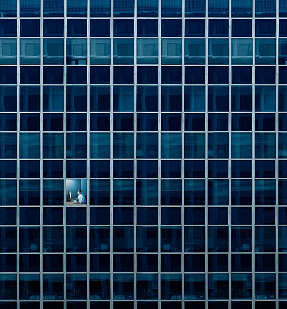 Tableau sur toile Hard at Work After Hours