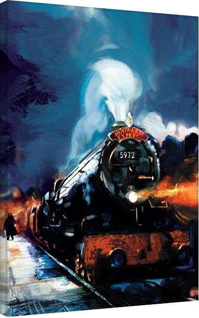 Sticker mural géant Train Poudlard Express Harry Potter