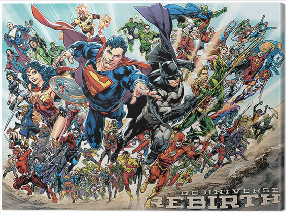 Justice League - Rebirth Tableau sur Toile | Décorations murales |  Europosters