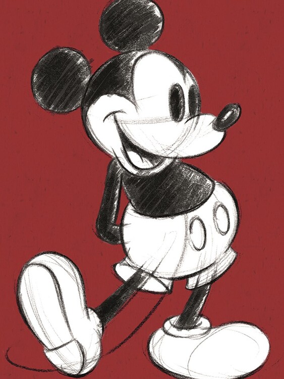  Tableau Toile Mickey