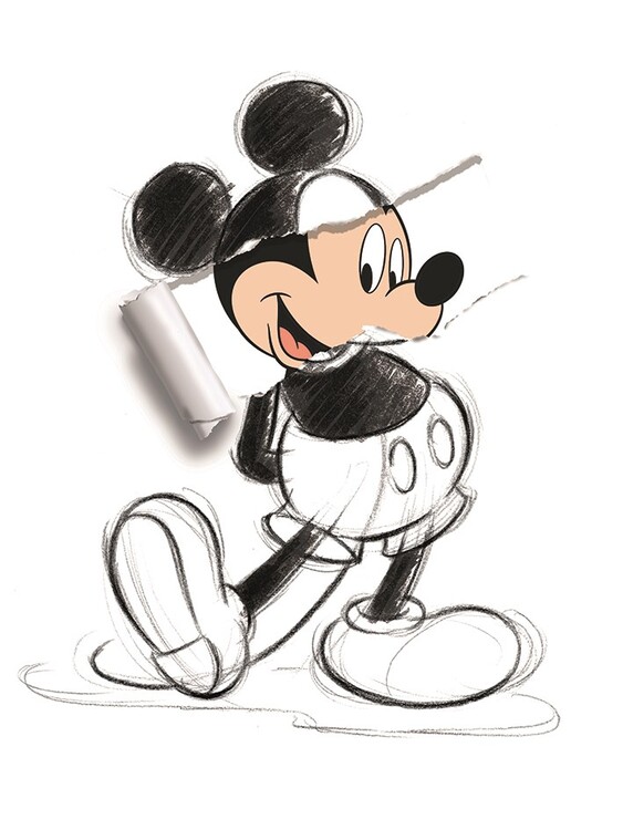  Tableau Toile Mickey
