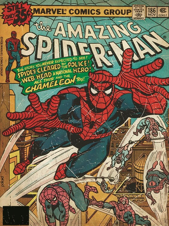 Tableau Toile Spiderman
