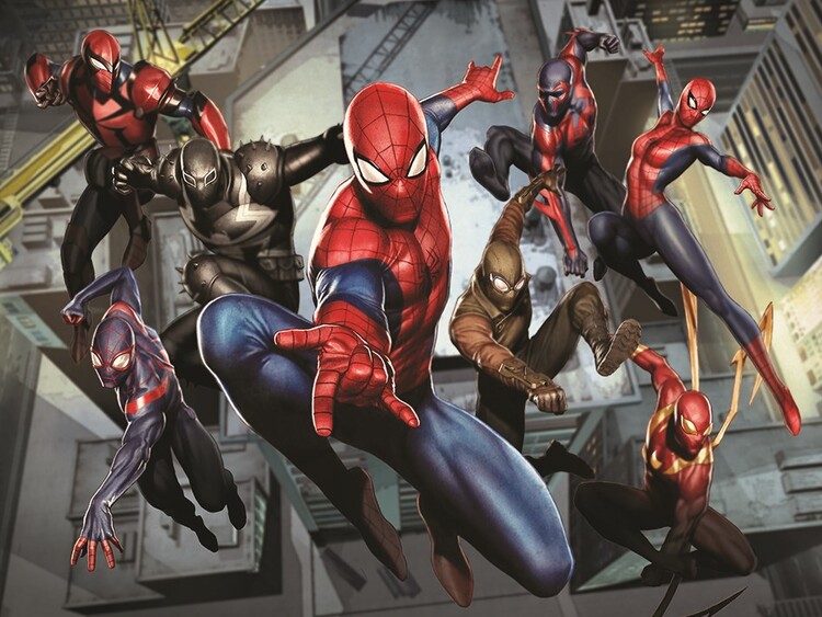 Impression sur toile Spiderman Comic, Je commande !