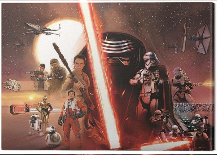 Star Wars - Galaxy Tableau sur toile | Décorations murales | Europosters