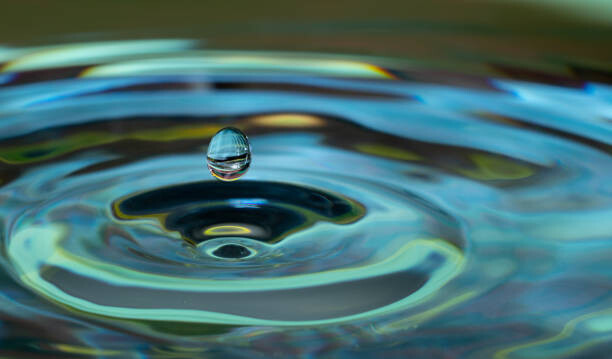 Tableau sur toile water drop impact