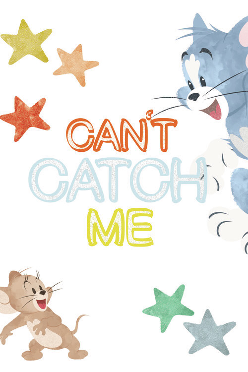 Samolepka Tom a Jerry - Cant catch me