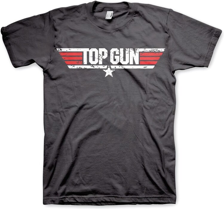 Tričko Top Gun - Distressed Logo