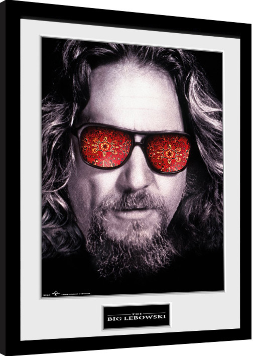 A Nagy Lebowski The Dude Keretezett Poszter Az Europosters Hu