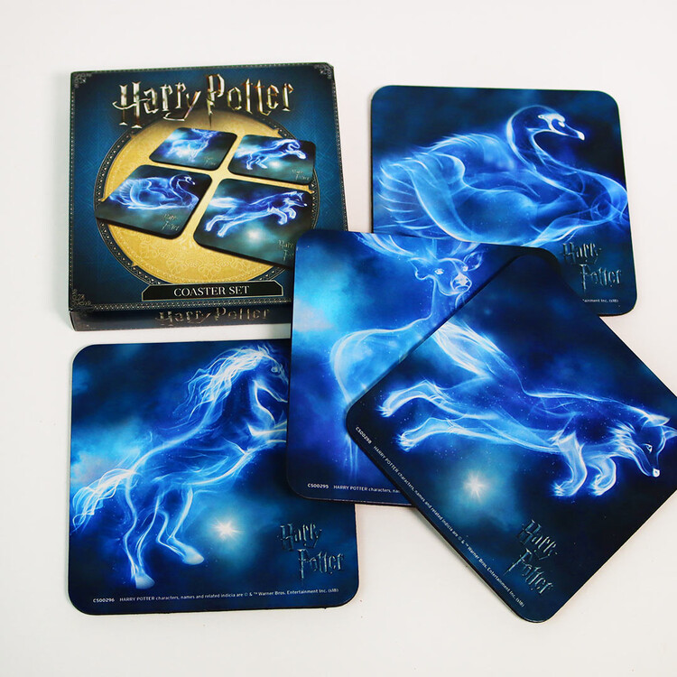 Underlägg Harry Potter – Patronus 4 pcs