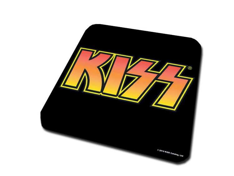 KISS -  Logo Untersetzer