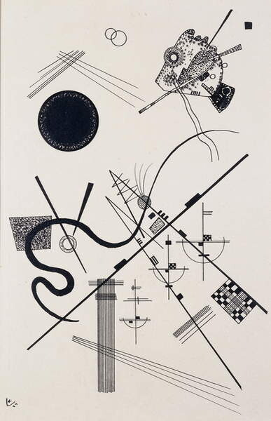 Samolepka Untitled / Drawing 4 (1924)