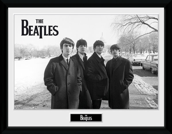 Uokvireni poster The Beatles - Capitol Hill