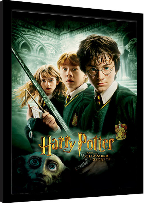 Potter - Chamber Of Secrets Uokvirjeni plakat plakat, poster, na