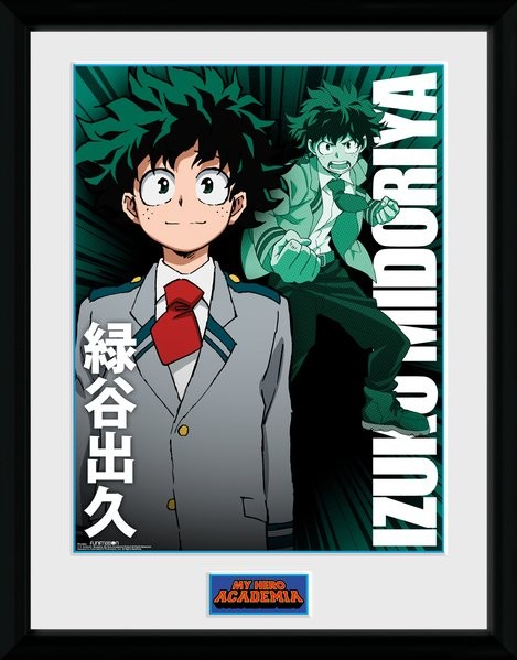 My Hero Academia - Season 4 Key Art 2 Poster Emoldurado, Quadro em