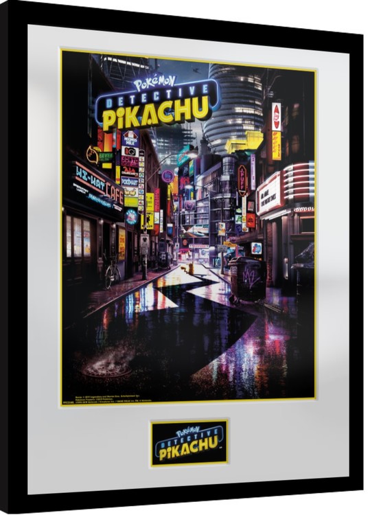 Pokemon - Pikachu Poster Emoldurado, Quadro em