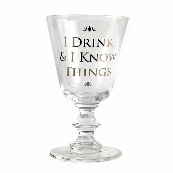 Vannglass Game of Thrones - Drink And Know Things
