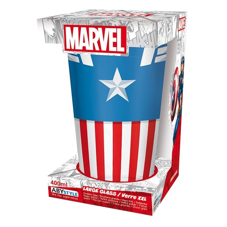 Vaso Marvel - Captain America