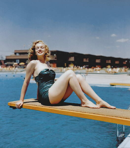 Vászonkép Marilyn Monroe 1940'S L.A. California Usa